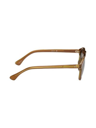 Dries Van Noten Brown Linda Farrow Edition 91 C9 Sunglasses outlook