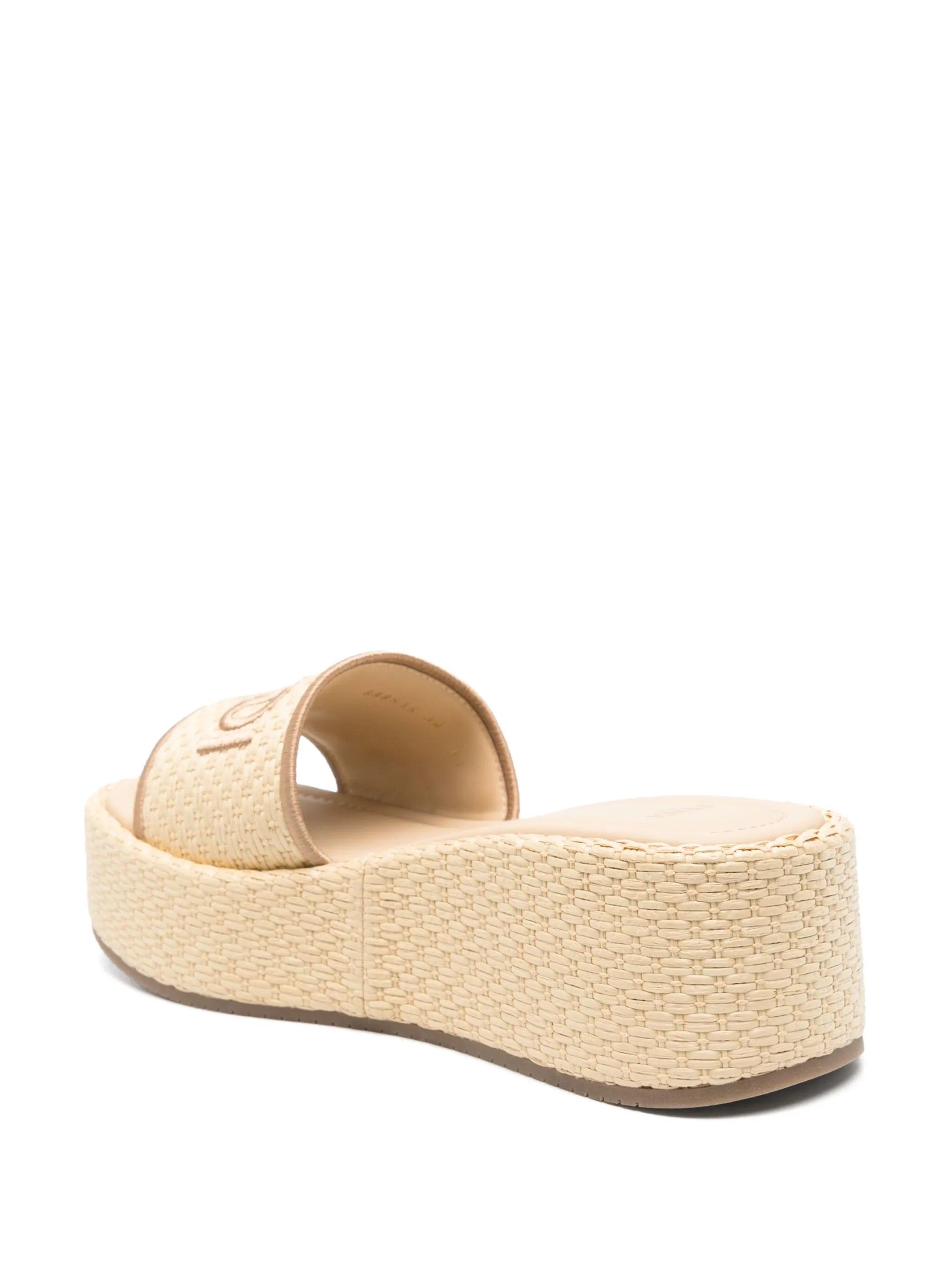 Fendi Logo-embroidered Sandals - 4