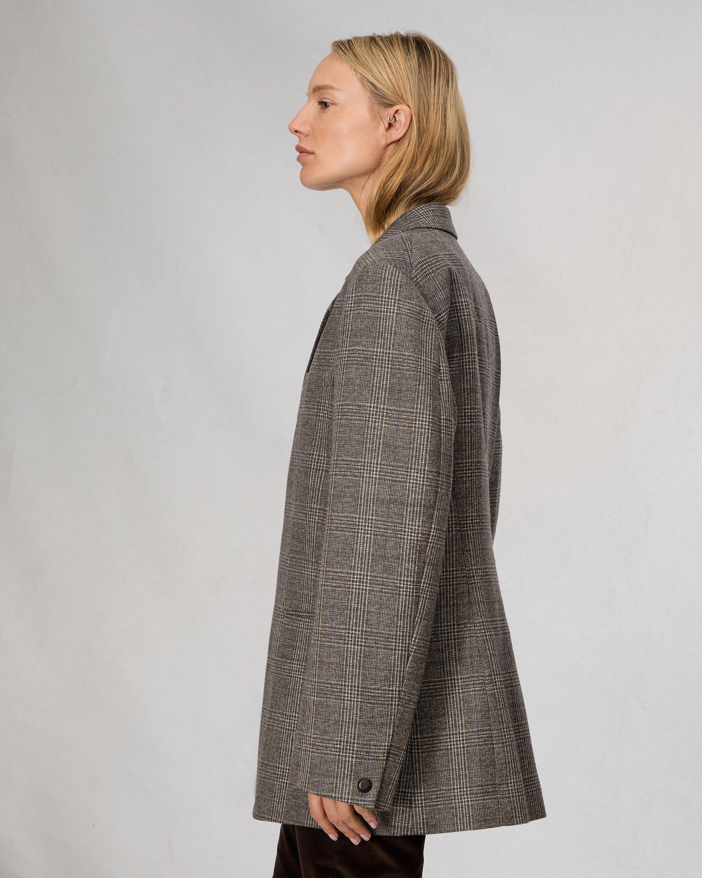 Lainey Plaid Blazer - 4
