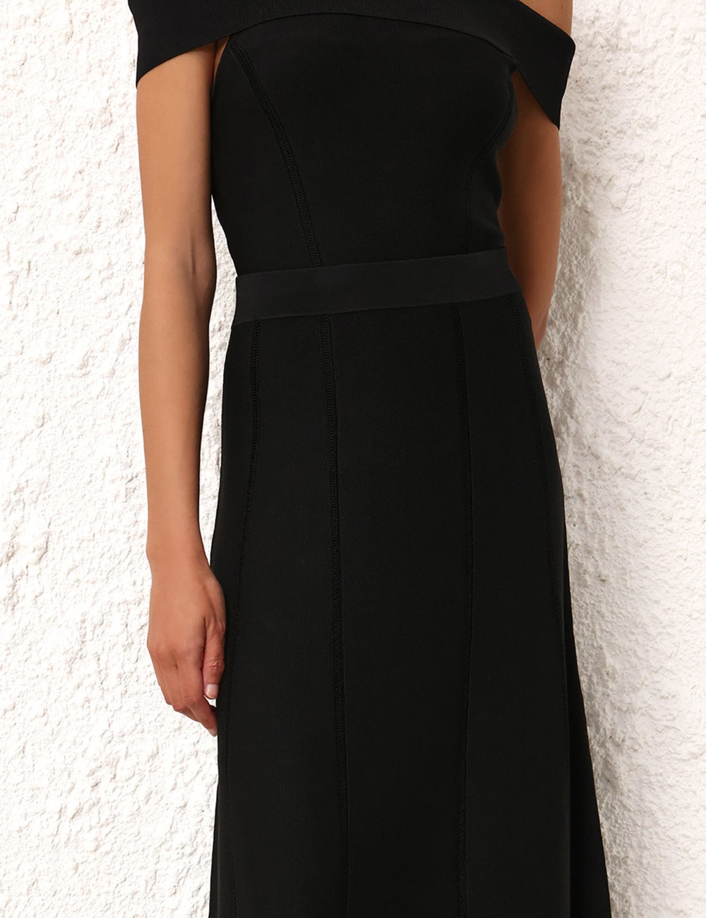 MATCHMAKER KNIT PANELLED SKIRT - 5