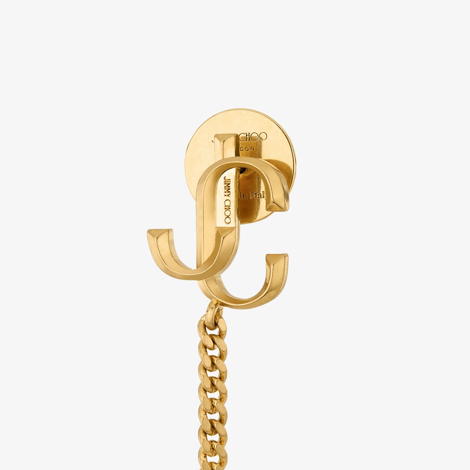Diamond JC Drops
Gold-Finish JC Drop Earrings - 5