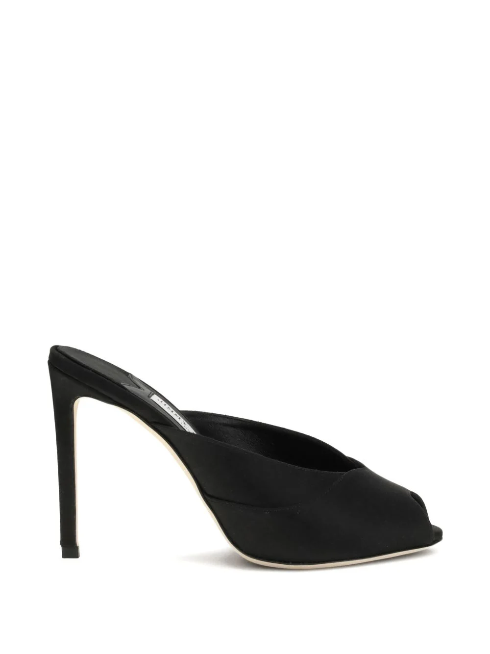 Brigitte peep-toe heeled mules - 1