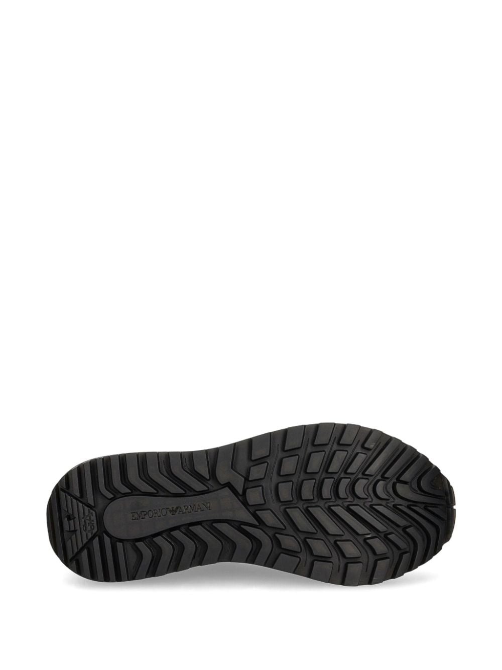 logo-plaque sneakers - 5