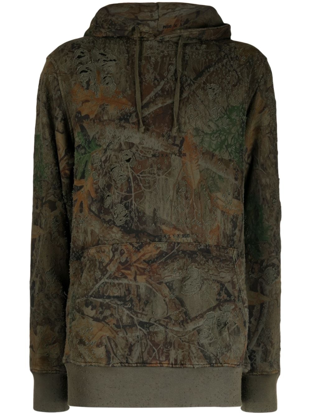 Distressed camo hot sale hoodie