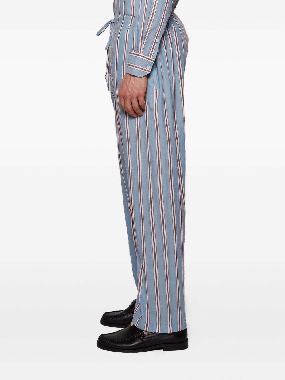 striped pajama bottoms - 3