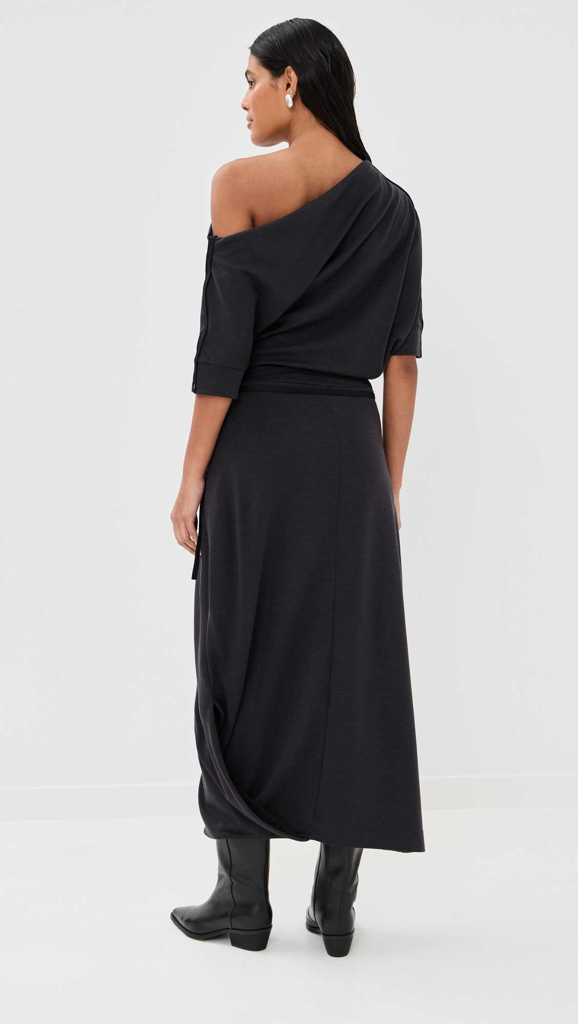 Twisted Hem Dress - 2