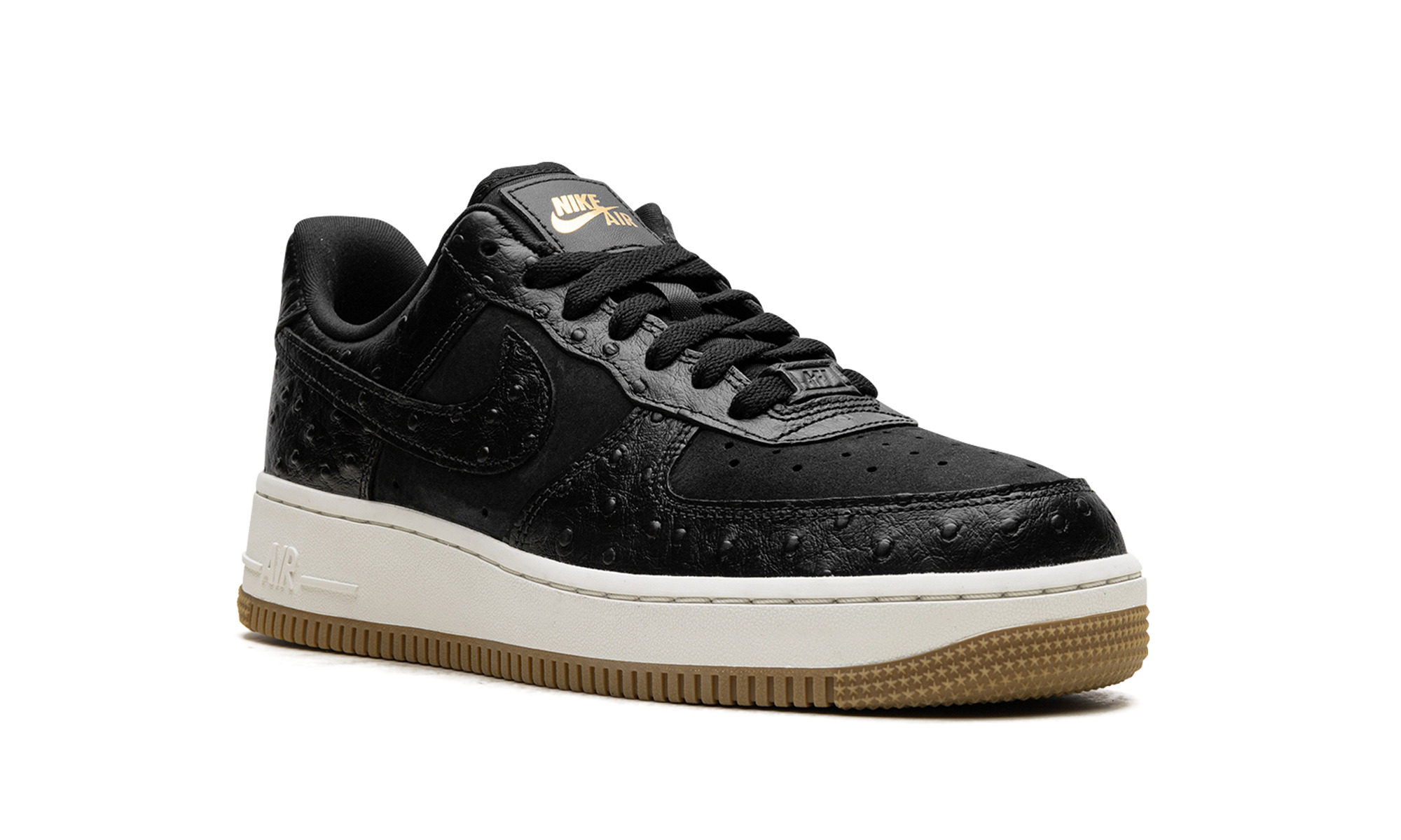 Air Force 1 Low '07 WMNS "Black Ostrich" - 7
