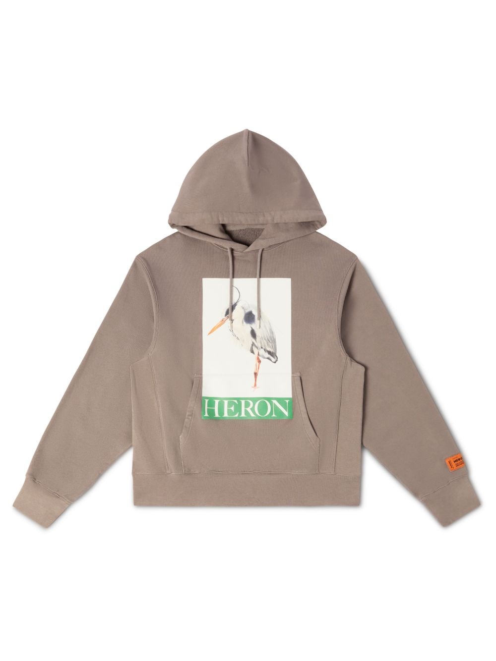 Heron Bird Painted Hoodie - 1