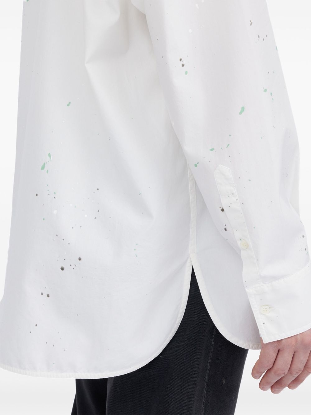 paint-splatter shirt - 7