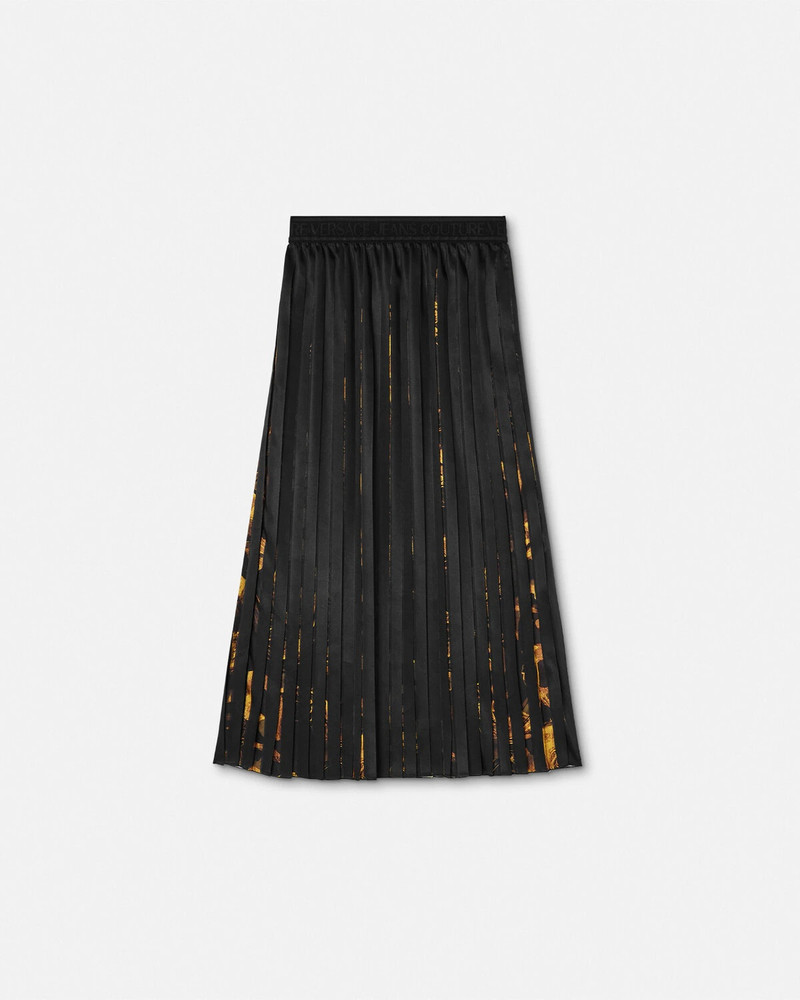 Watercolor Couture Pleated Skirt 1