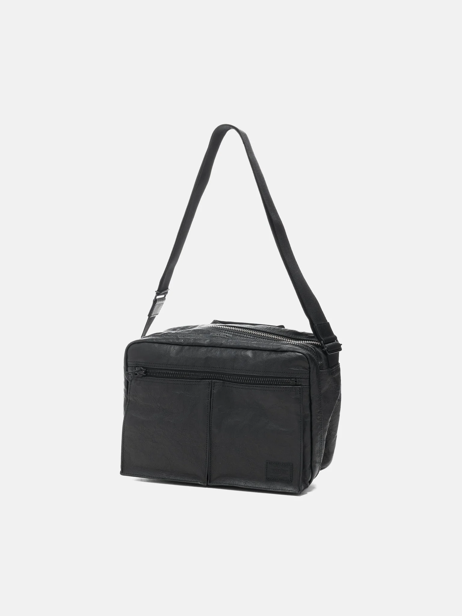 FREESTYLE Dyneema Leather Shoulder Bag Black #2 - 1