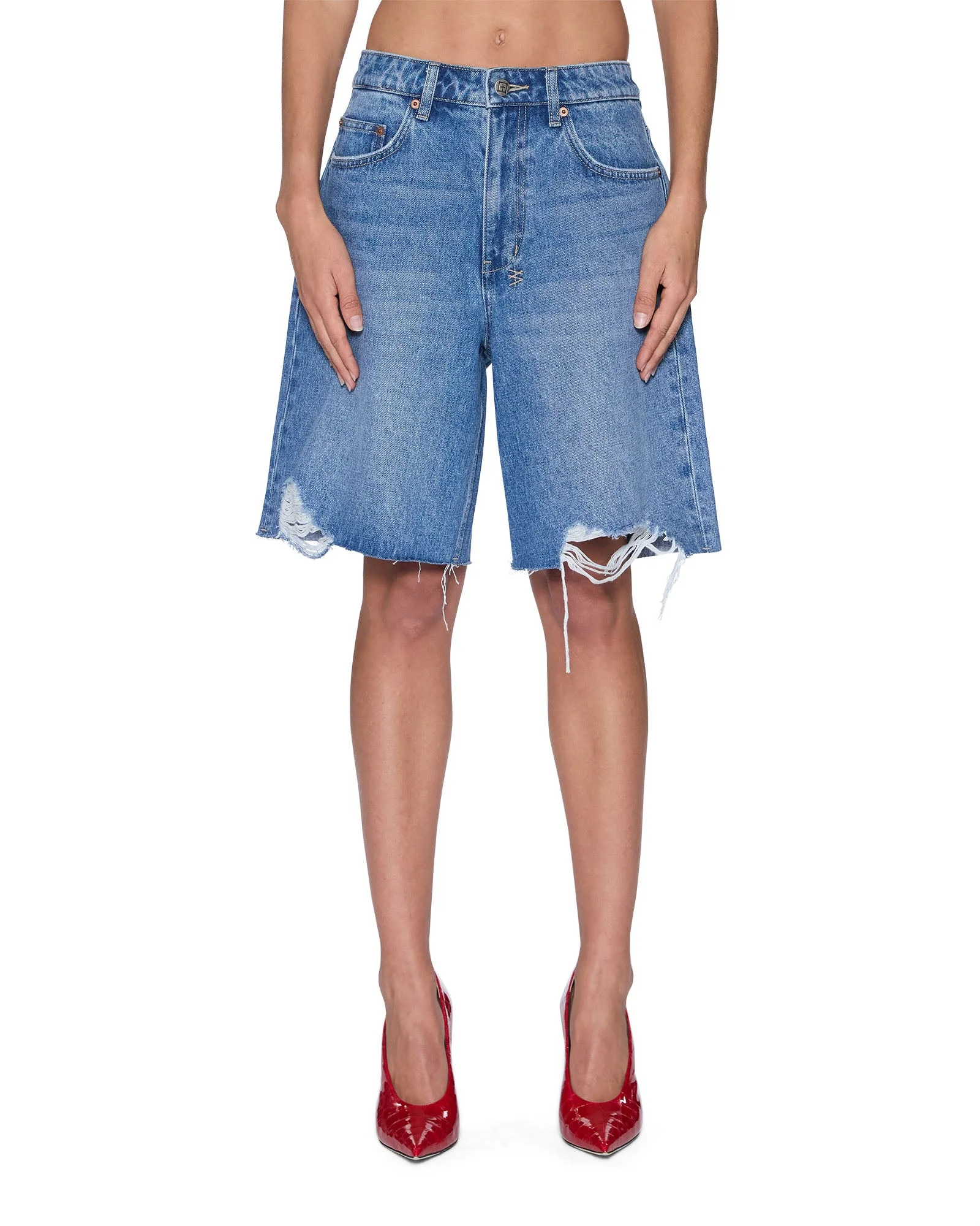 EMPIRE SHORT FRENCHIE BLUE - 1