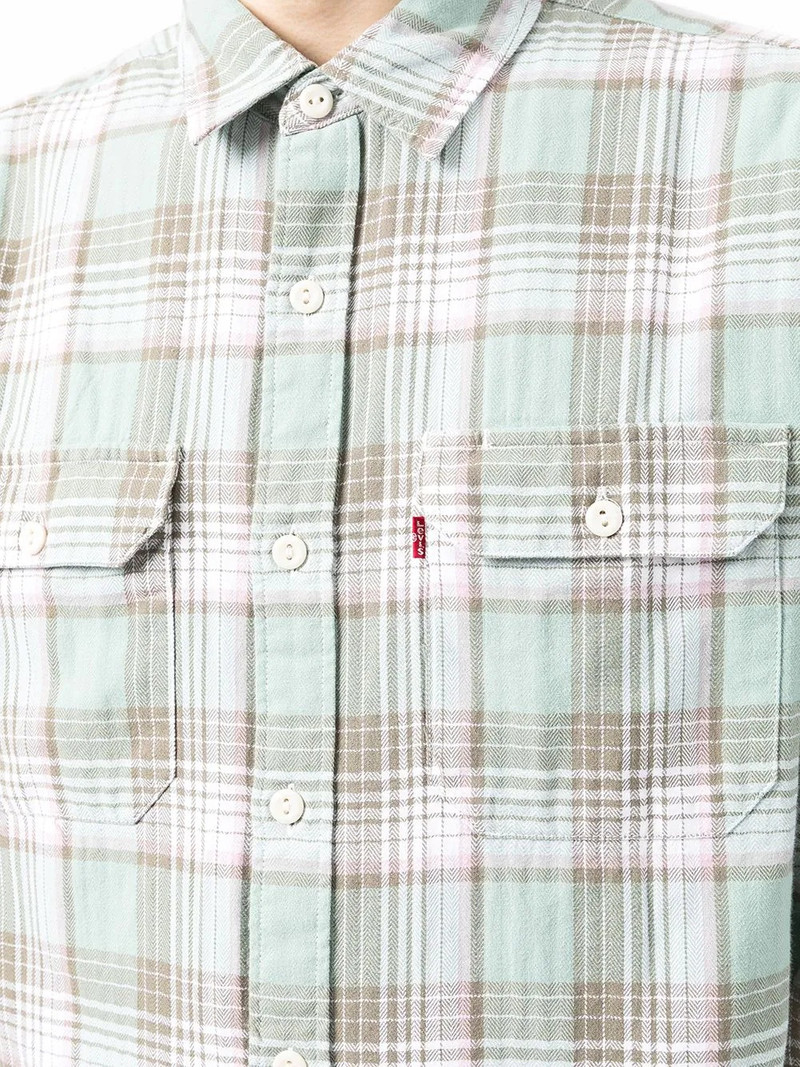 check-print shirt 5