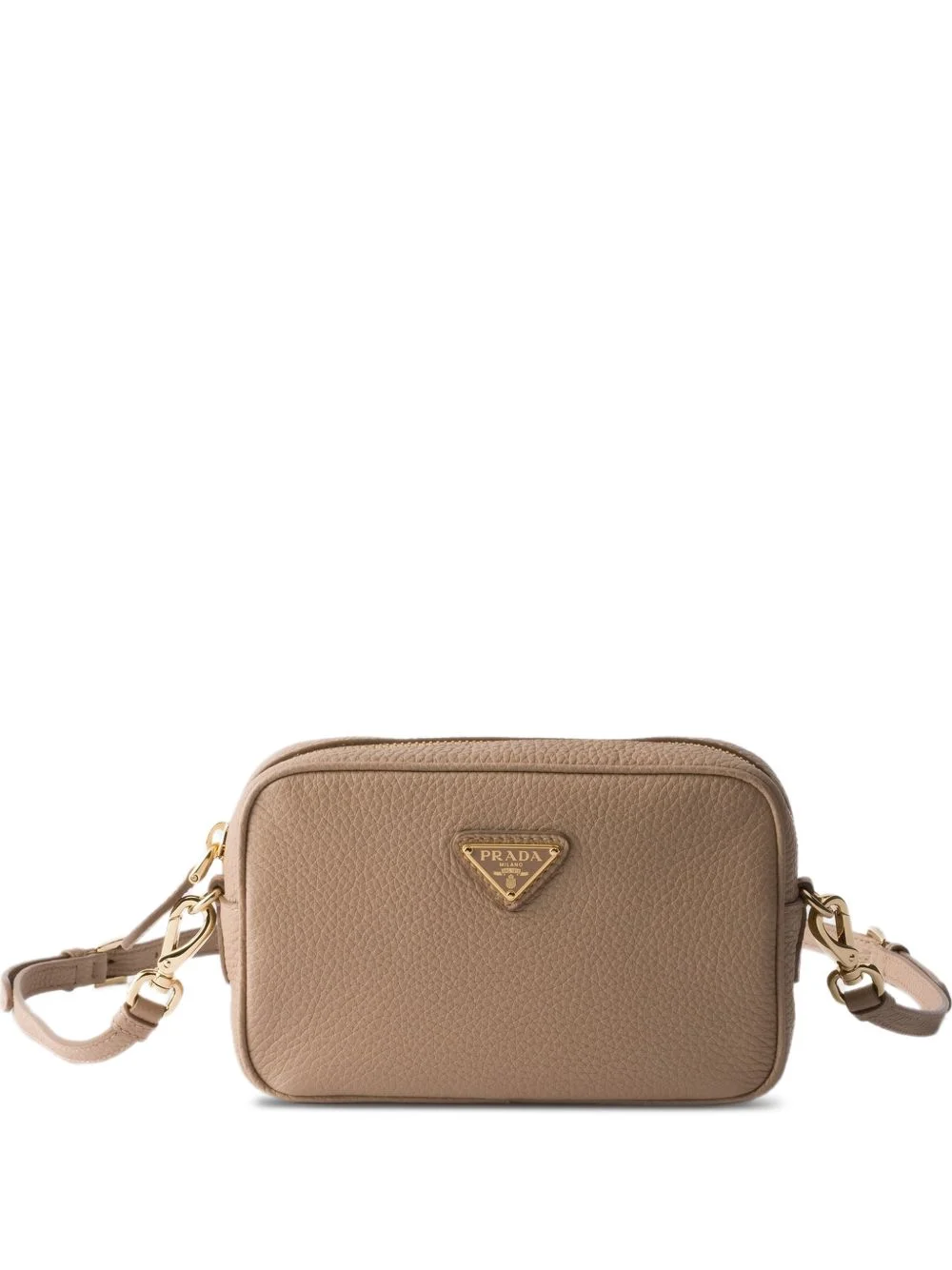 mini zipper leather cross body bag - 1