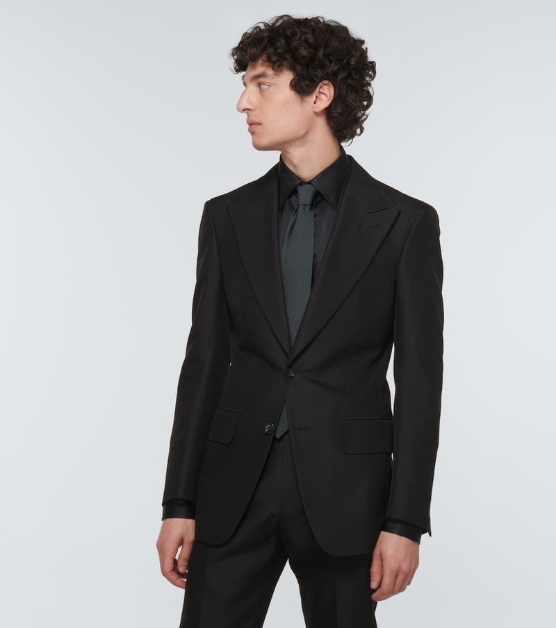 Cotton, wool and silk suit 4