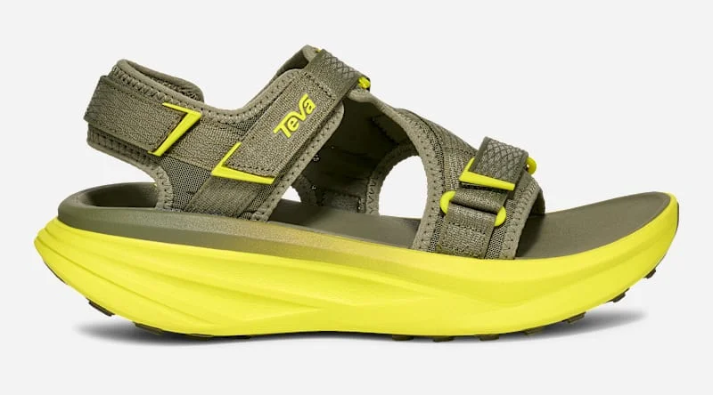 Men's Aventrail R2T Trail Running Sandal in Deep Lichen Green - 1
