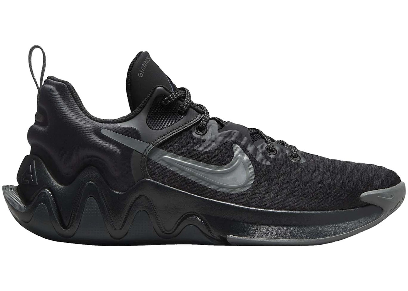 Nike Giannis Immortality Black Anthracite - 1