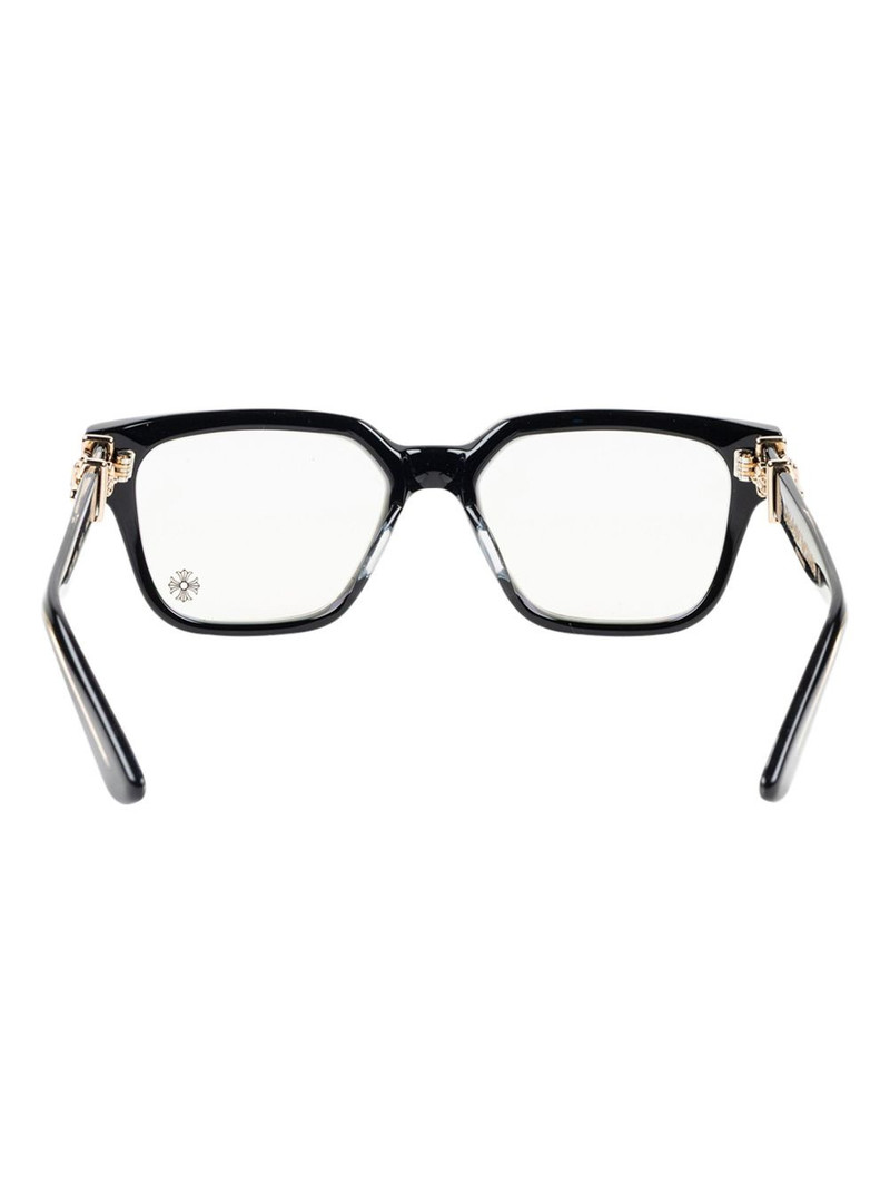 Chrome Hearts Vagillionaire II square-frame glasses outlook