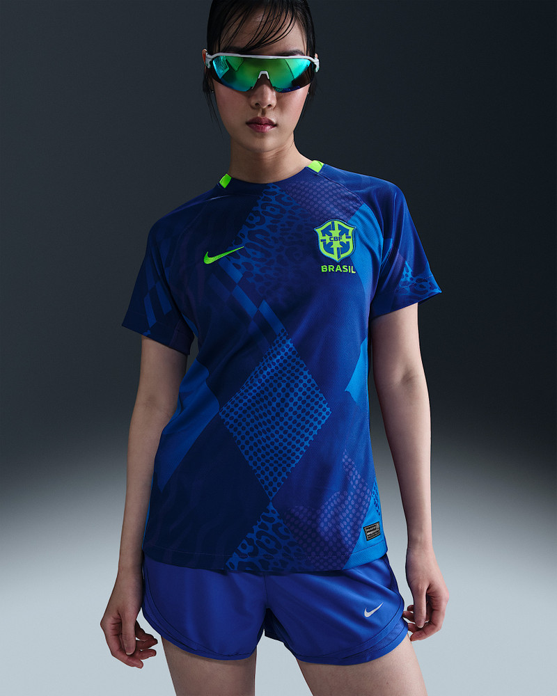 Brazil 2025 Stadium Away (Women's Team) Women's Nike Dri-FIT Soccer Replica Jersey 1