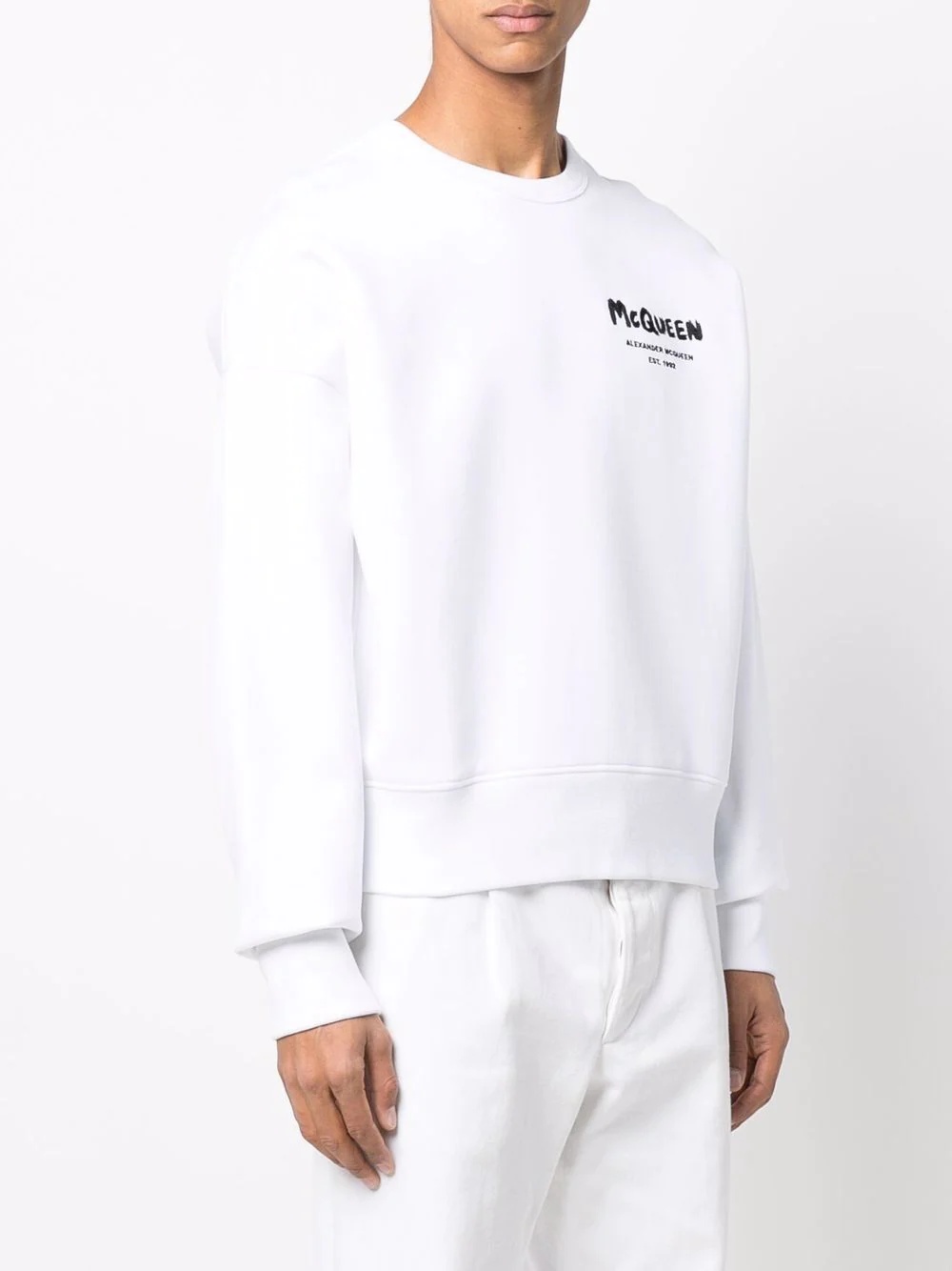 logo-printed sweatshirt - 3