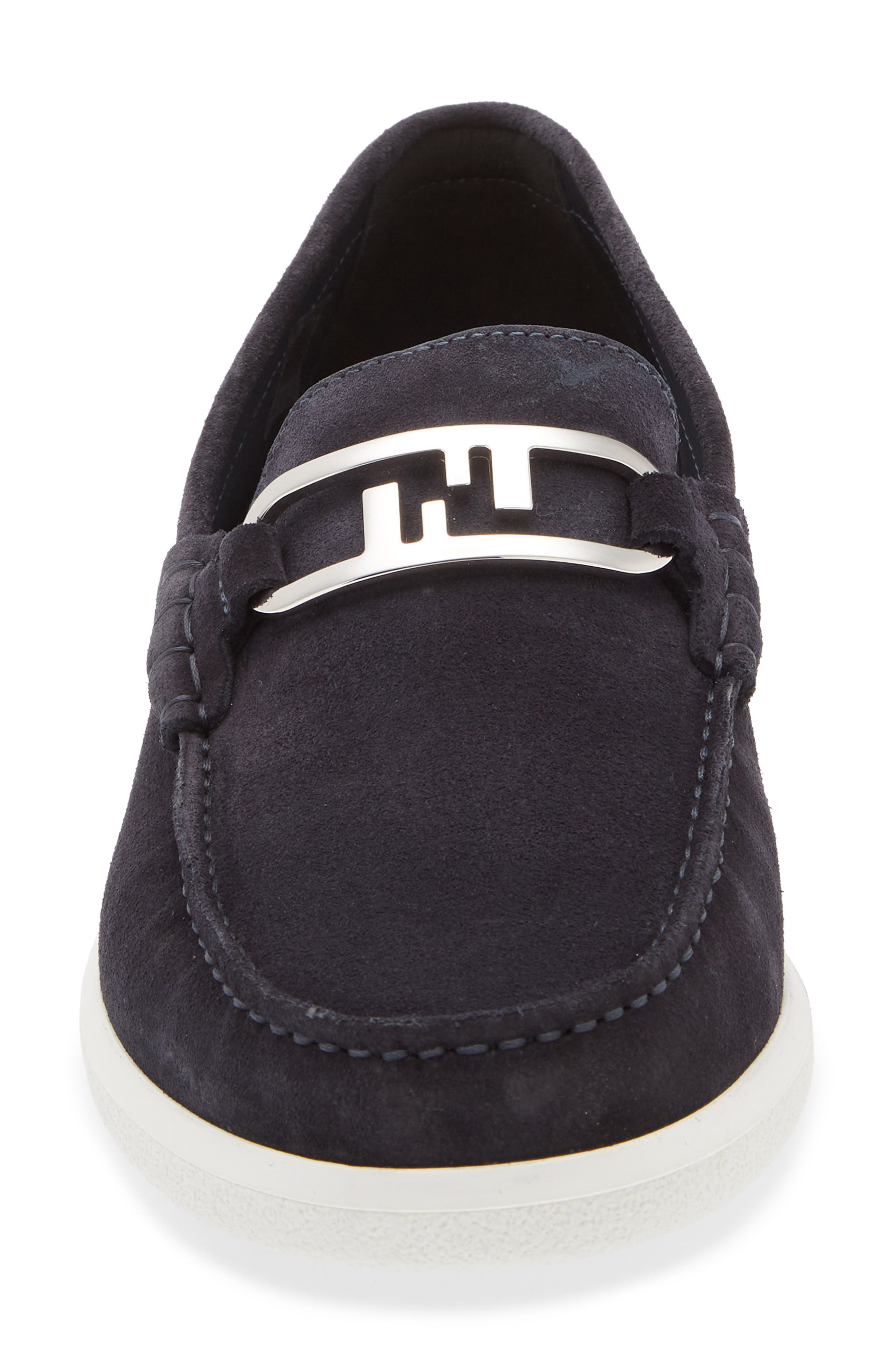 Fendi O'Lock Loafer in F0Dx9 Atlantico at Nordstrom - 4
