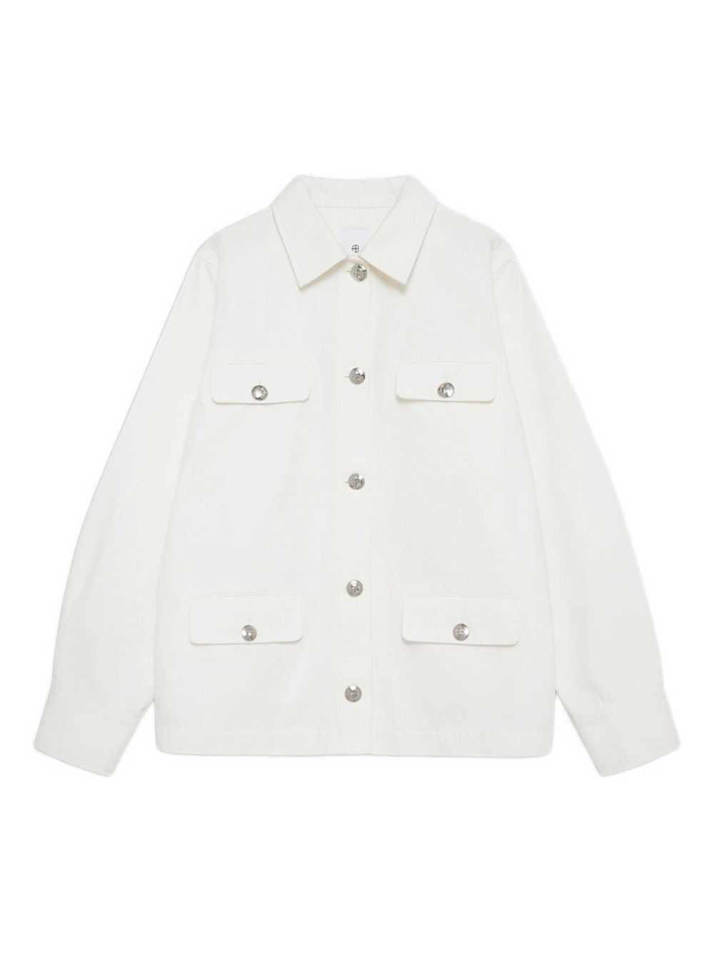 button-up oversized jacket - 1