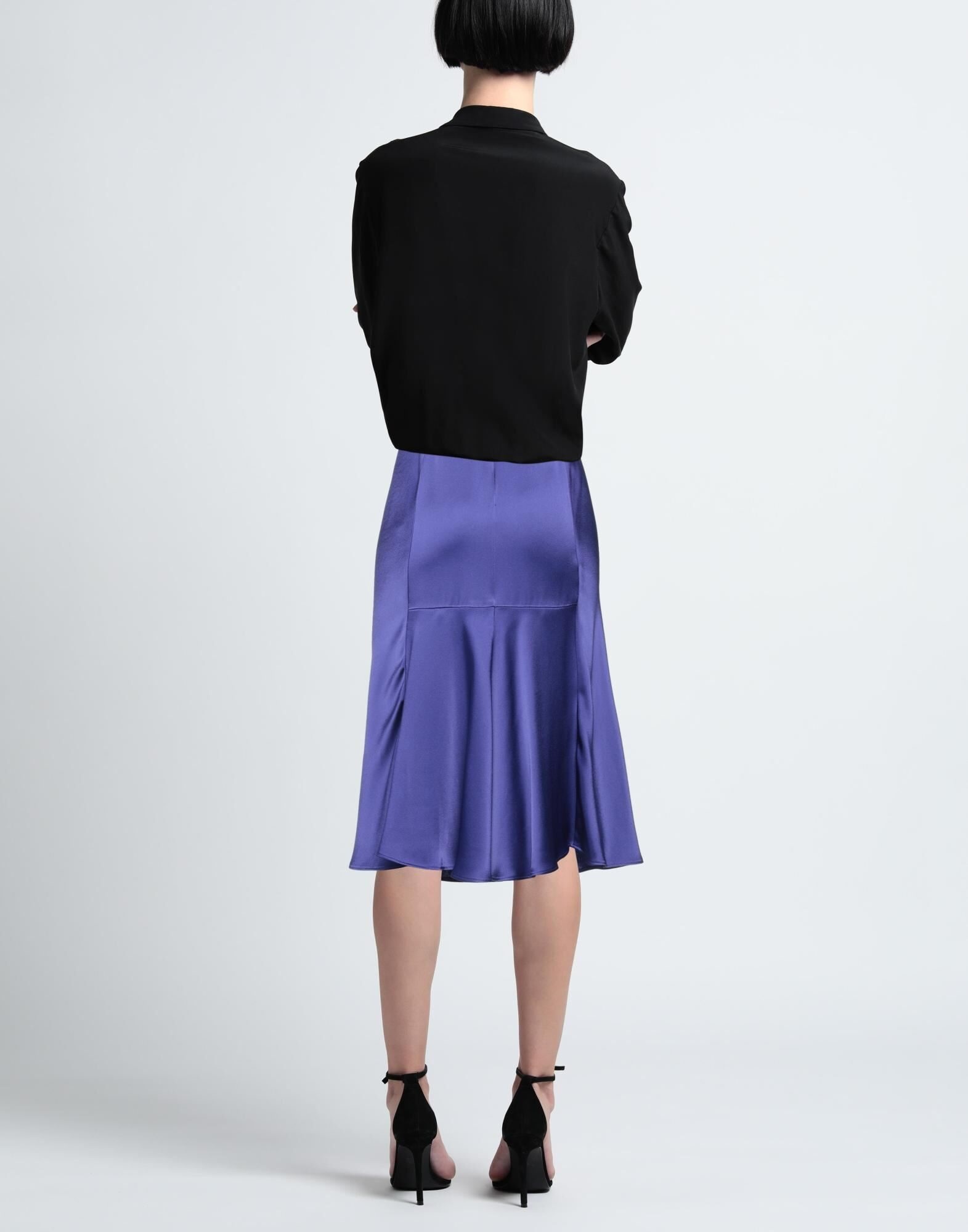 Purple Women's Midi Skirt - 3