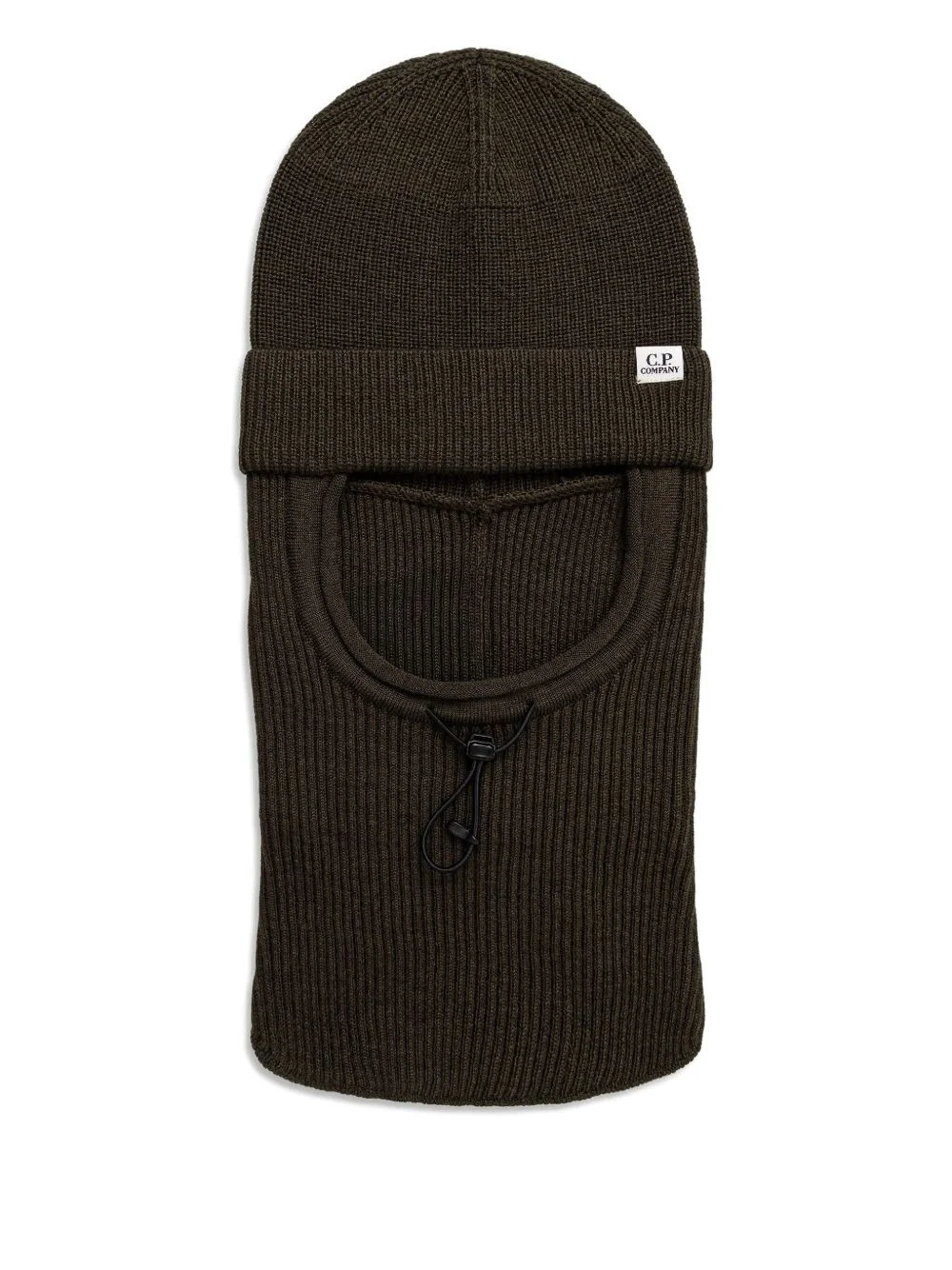 ribbed balaclava hat - 1