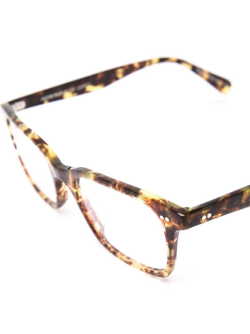 Nisen square frame glasses 3