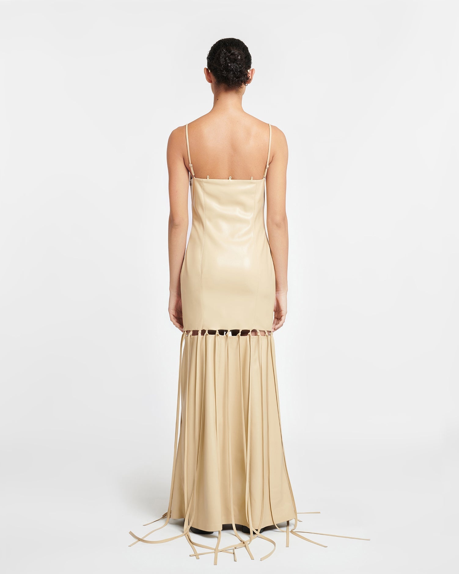 Okobor™ Alt-Leather Maxi Dress - 3