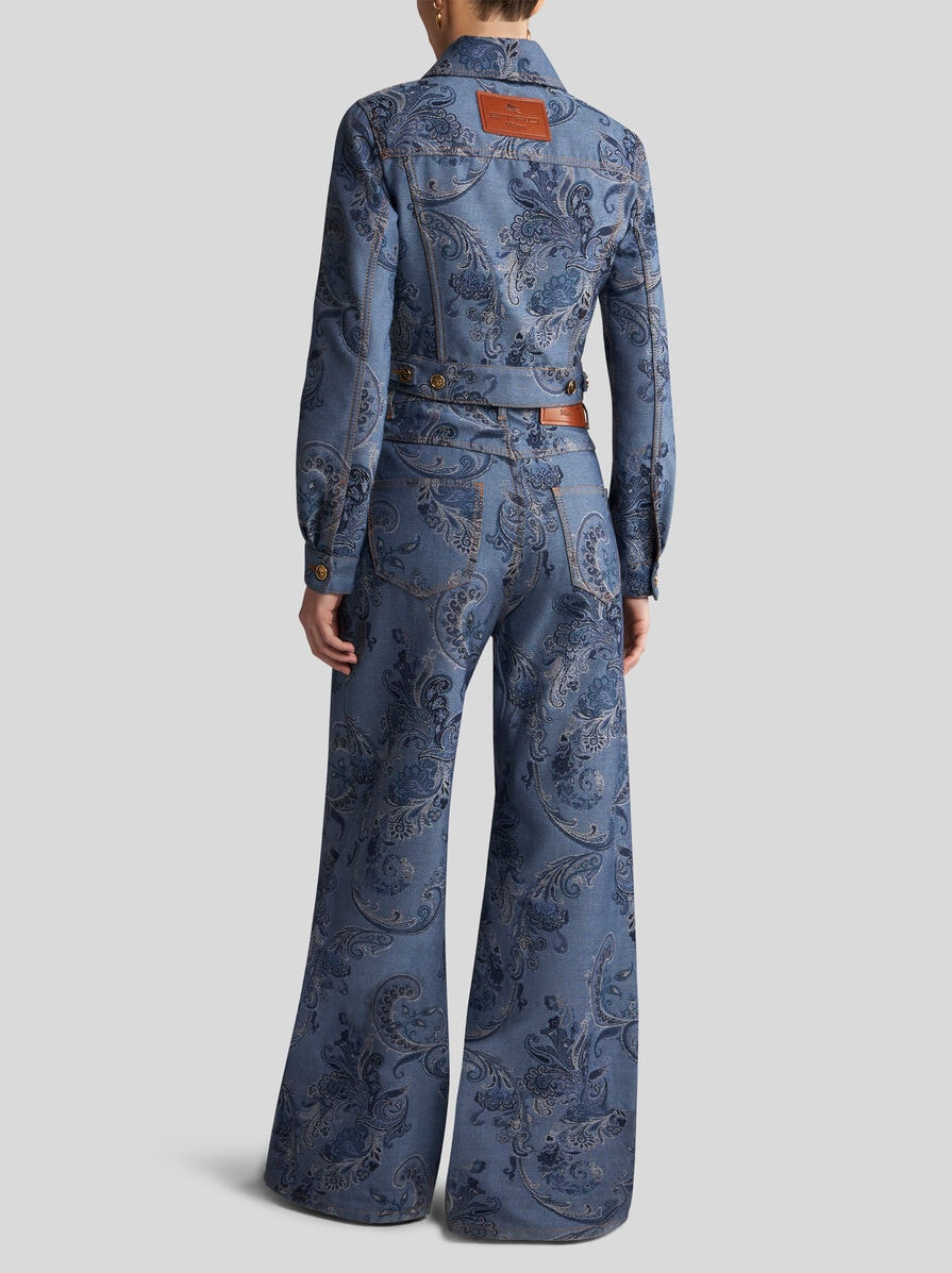 DENIM JACQUARD JACKET - 5