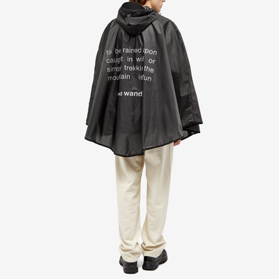 and Wander and wander Sil Poncho outlook
