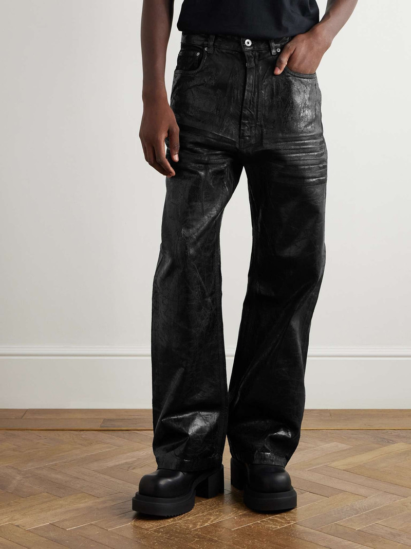 Straight-Leg Painted Distressed Jeans 4