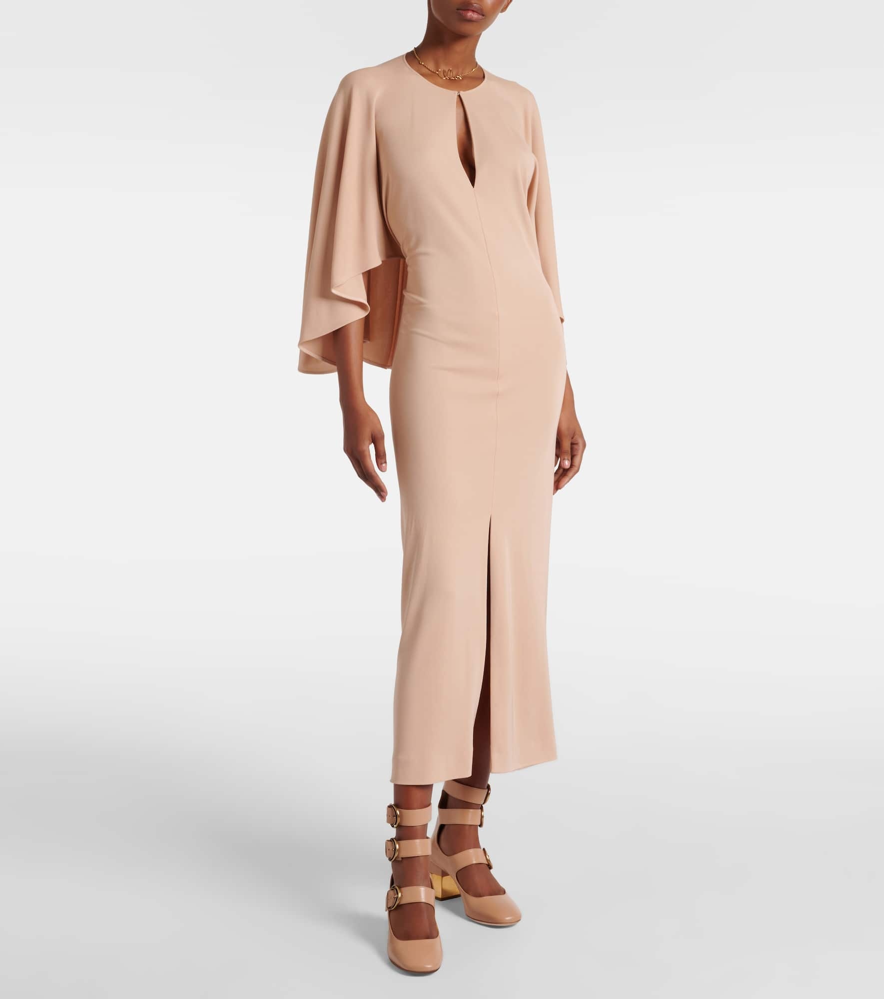 Caped gown - 2