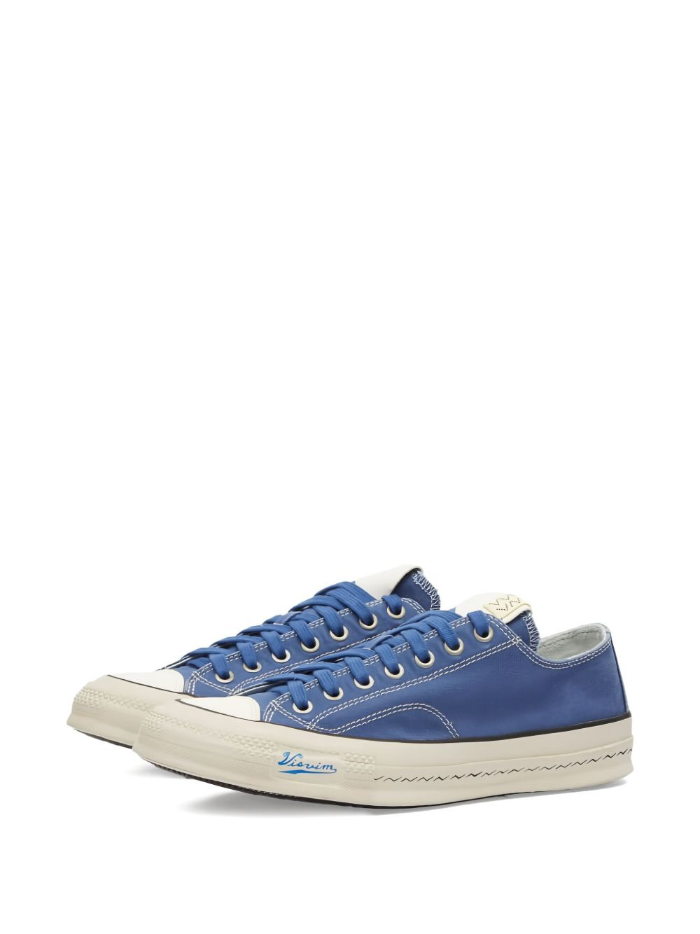 zigzag-stitch sneakers - 2
