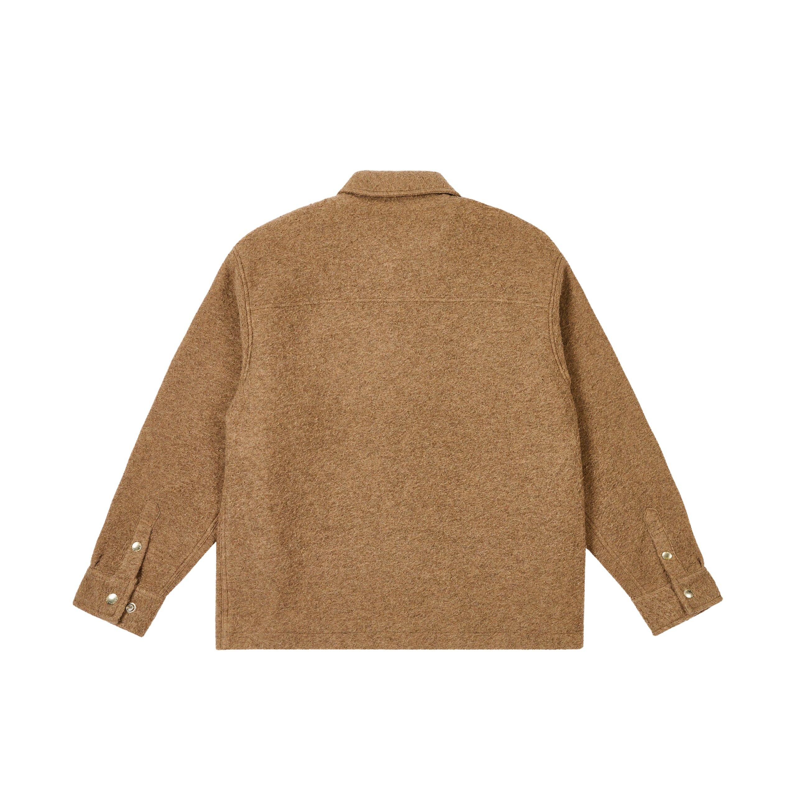 WOOLY ZIP JACKET BEIGE - 2