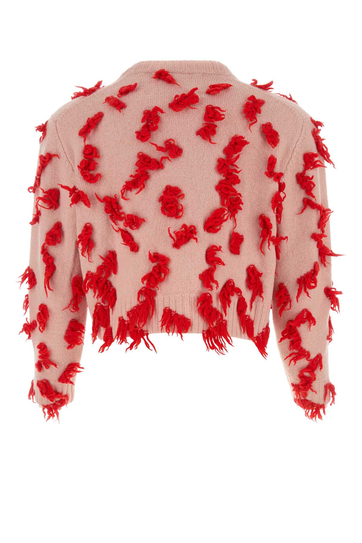 Jil Sander Women Pink Wool Sweater - 2