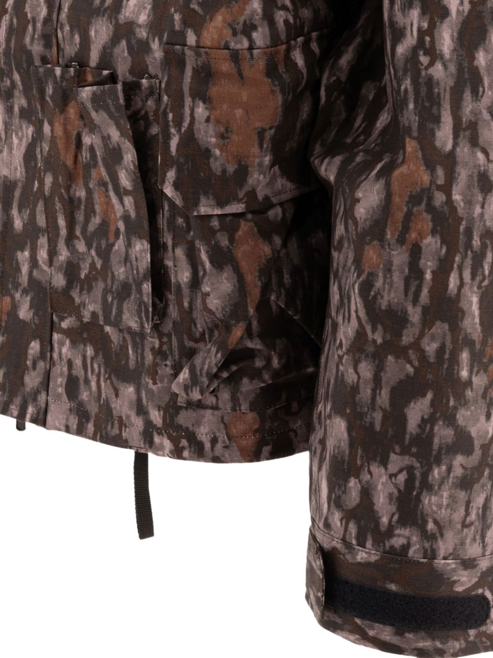 camouflage hooded jacket - 4