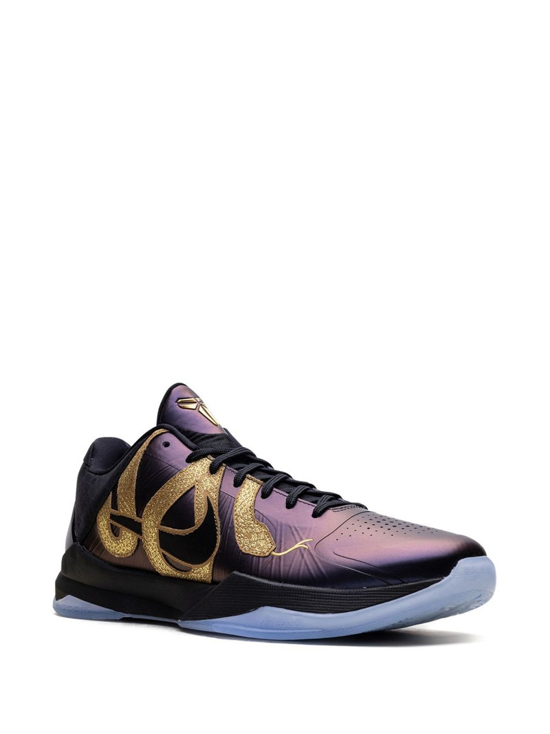 Nike Zoom Kobe 5 Protro "Eggplant - Eggplant/Black/Metallic Gold" sneakers outlook
