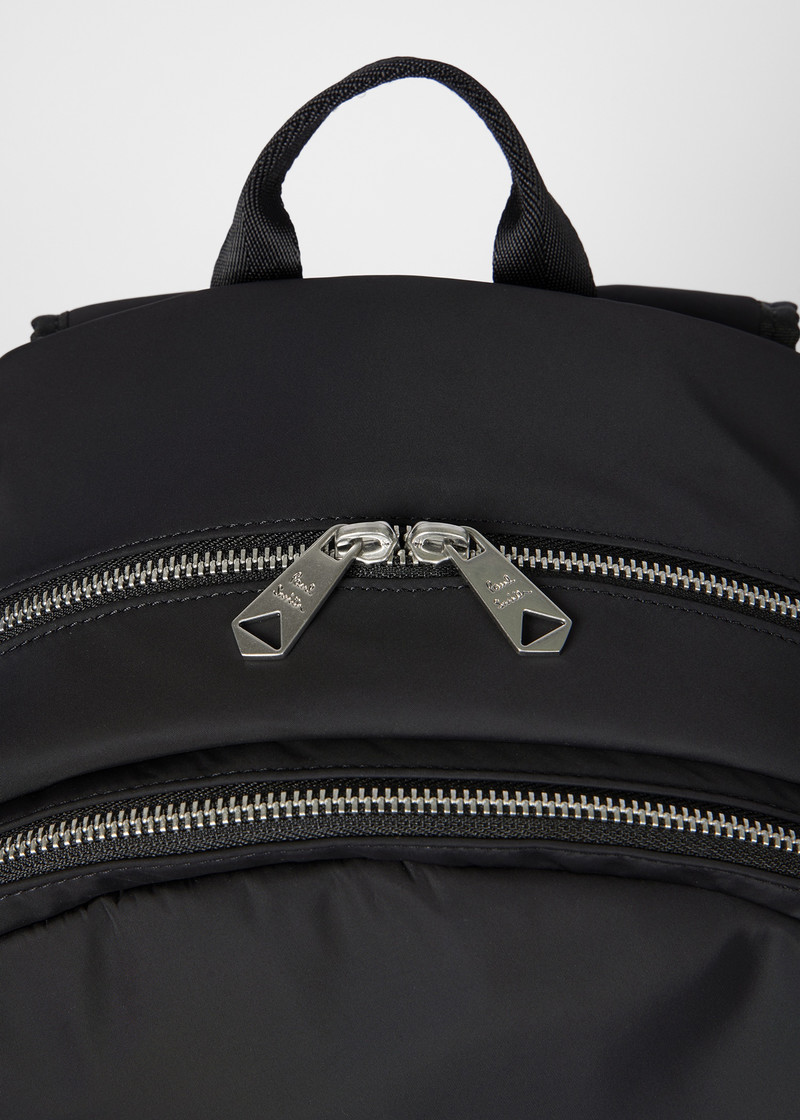 Black 'Zebra' Backpack 5