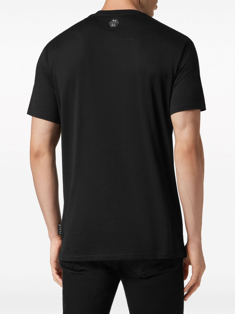 Gothic Plein Strass cotton T-shirt 4