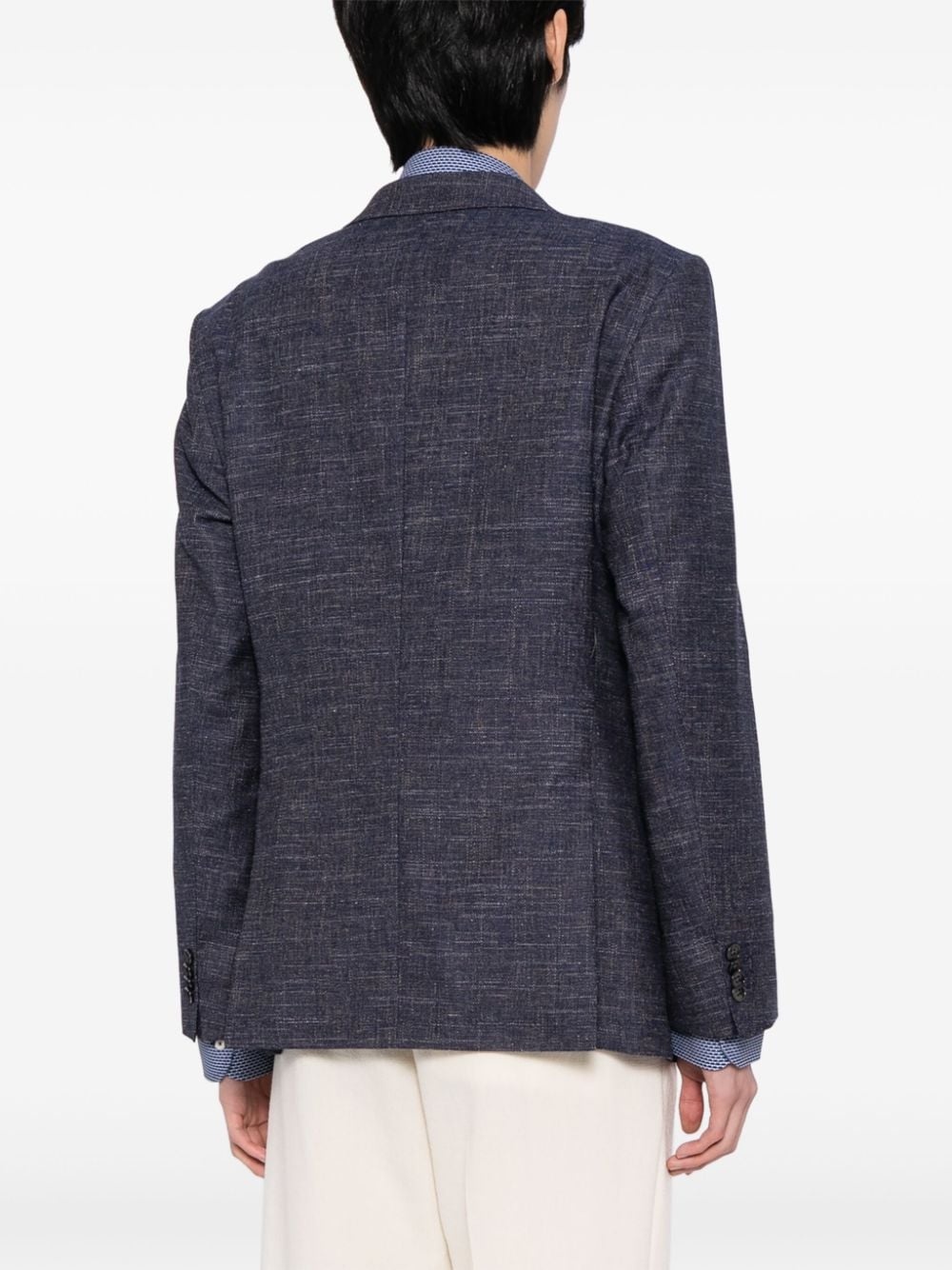 single-breasted blazer - 4