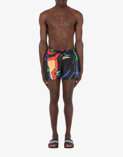 Moschino TONY VIRAMONTES ARCHIVE SWIM TRUNKS outlook