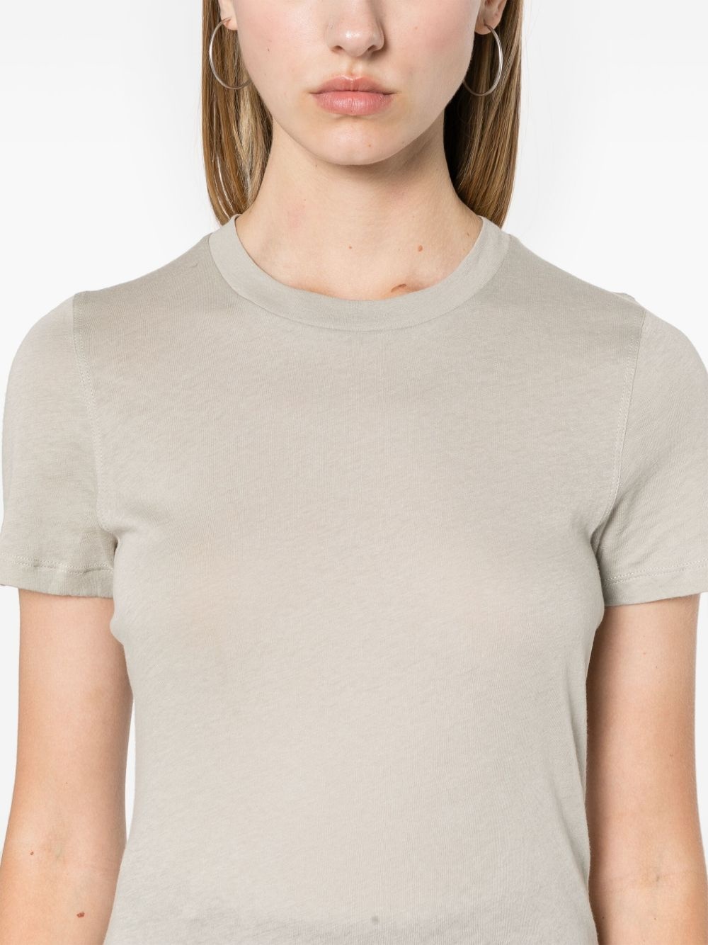 crew-neck cotton T-shirt - 5