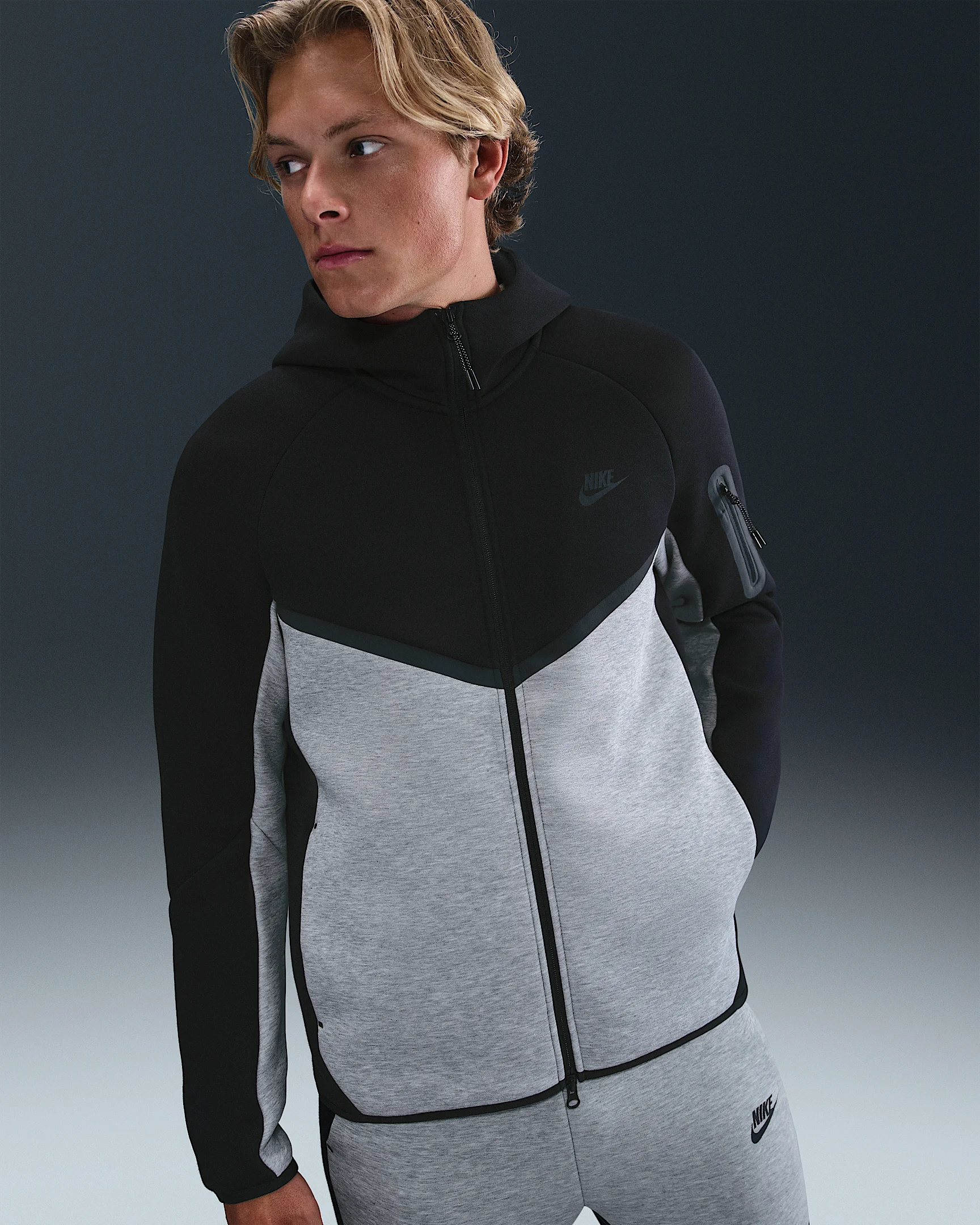 Nike Tech Men's Full-Zip Windrunner Hoodie - 1