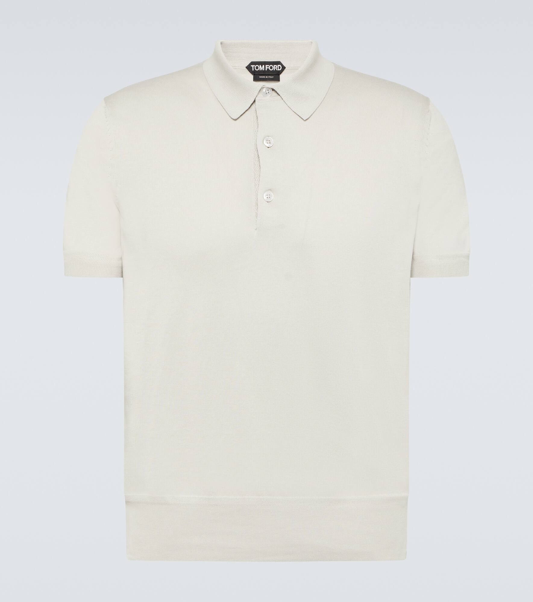 Wool polo shirt - 1