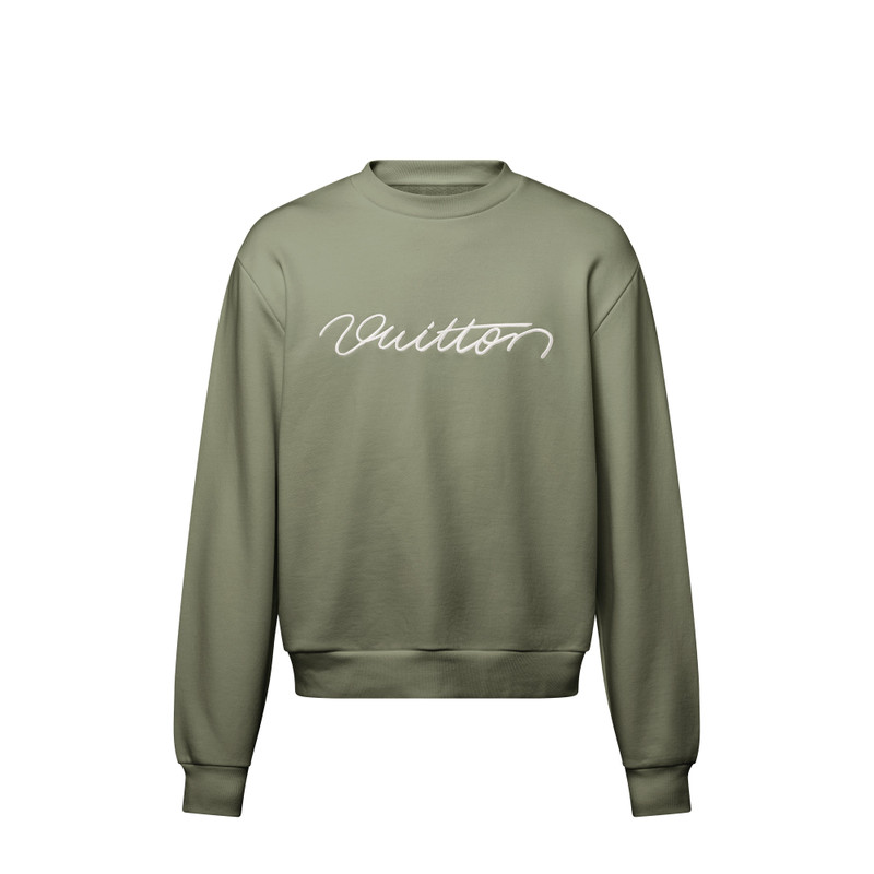 Embroidered Signature Crewneck 1