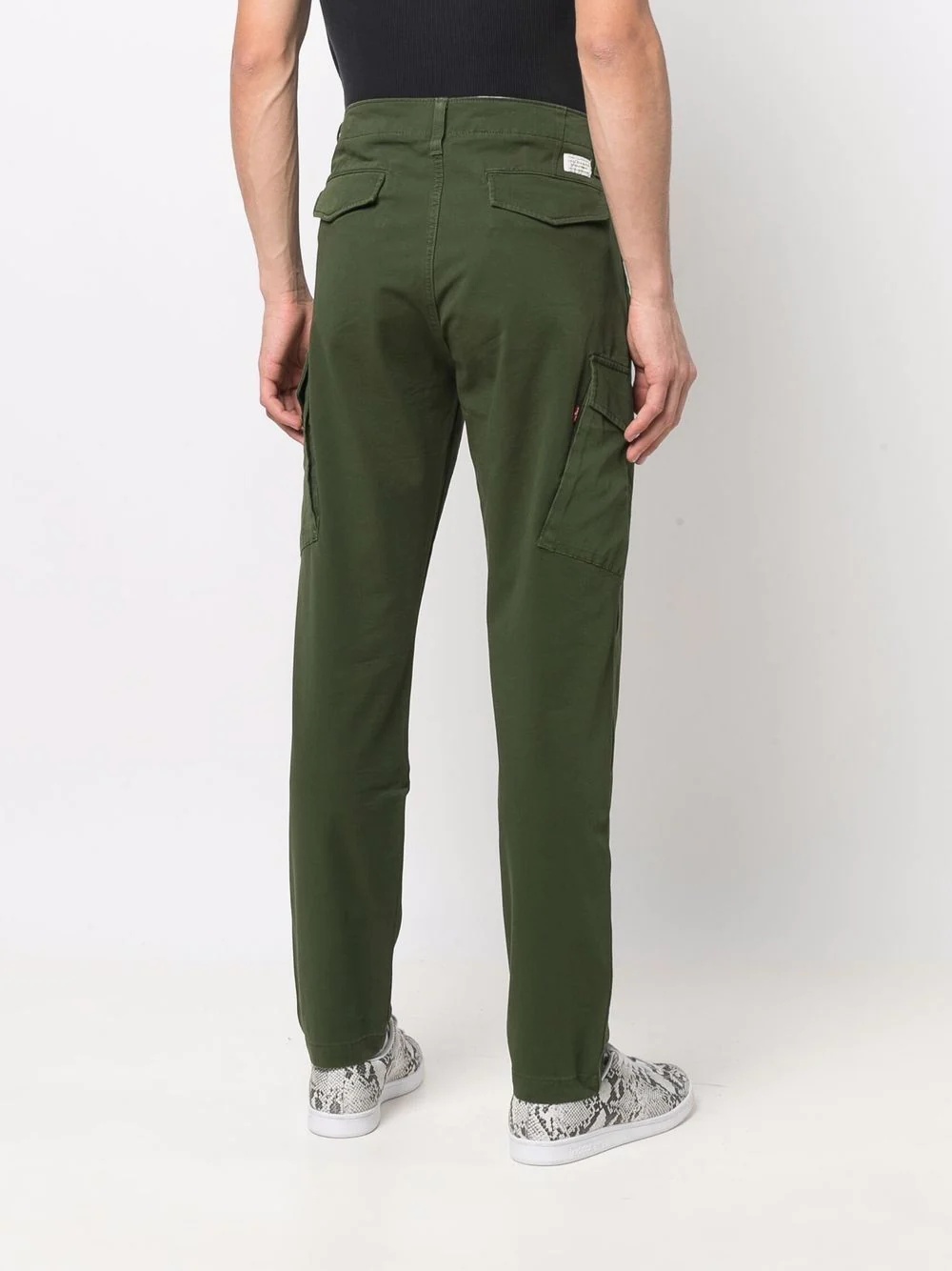 tapered cargo trousers - 4