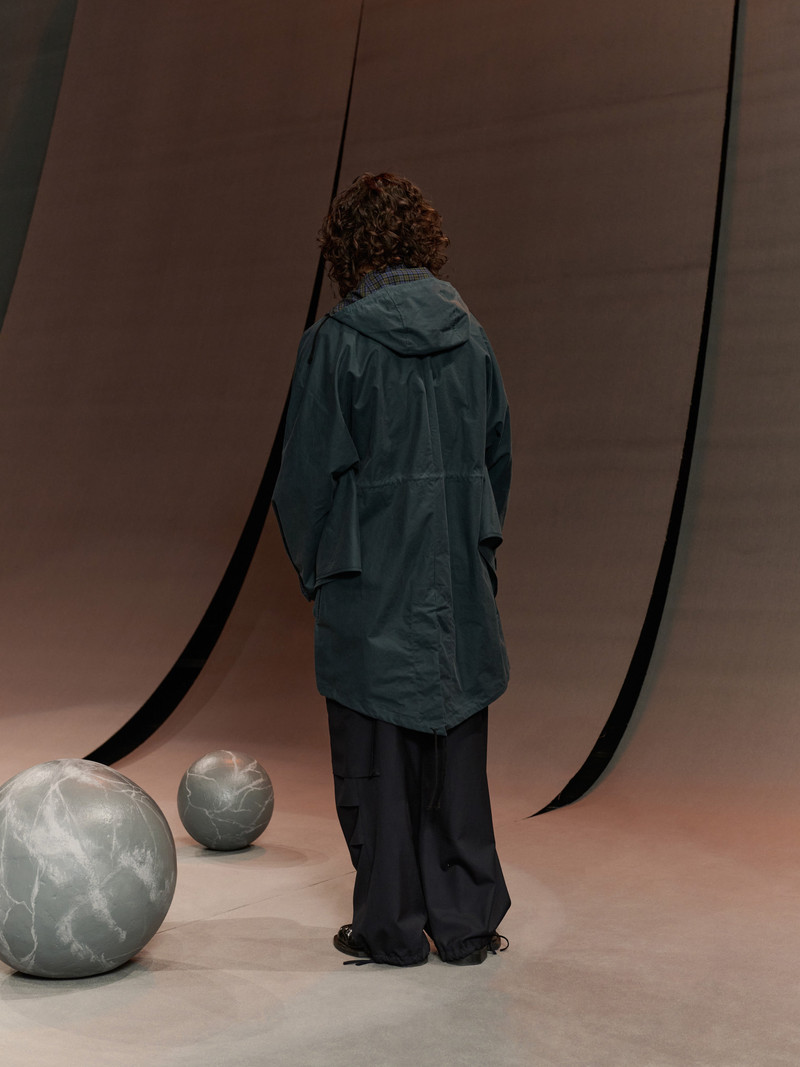 WING PARKA - DARK PETROL WAX 6