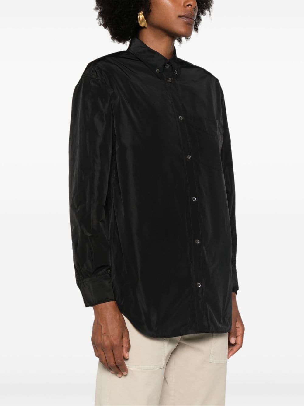 button-down collar shirt - 3